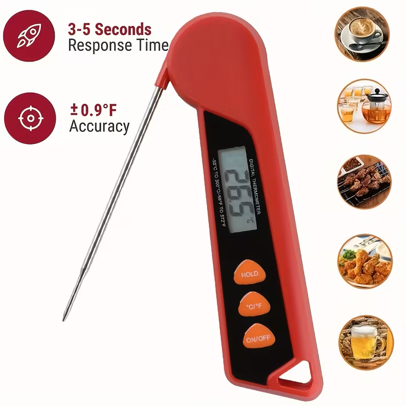 Digital Meat Thermometer – Perfect Steak Every Time