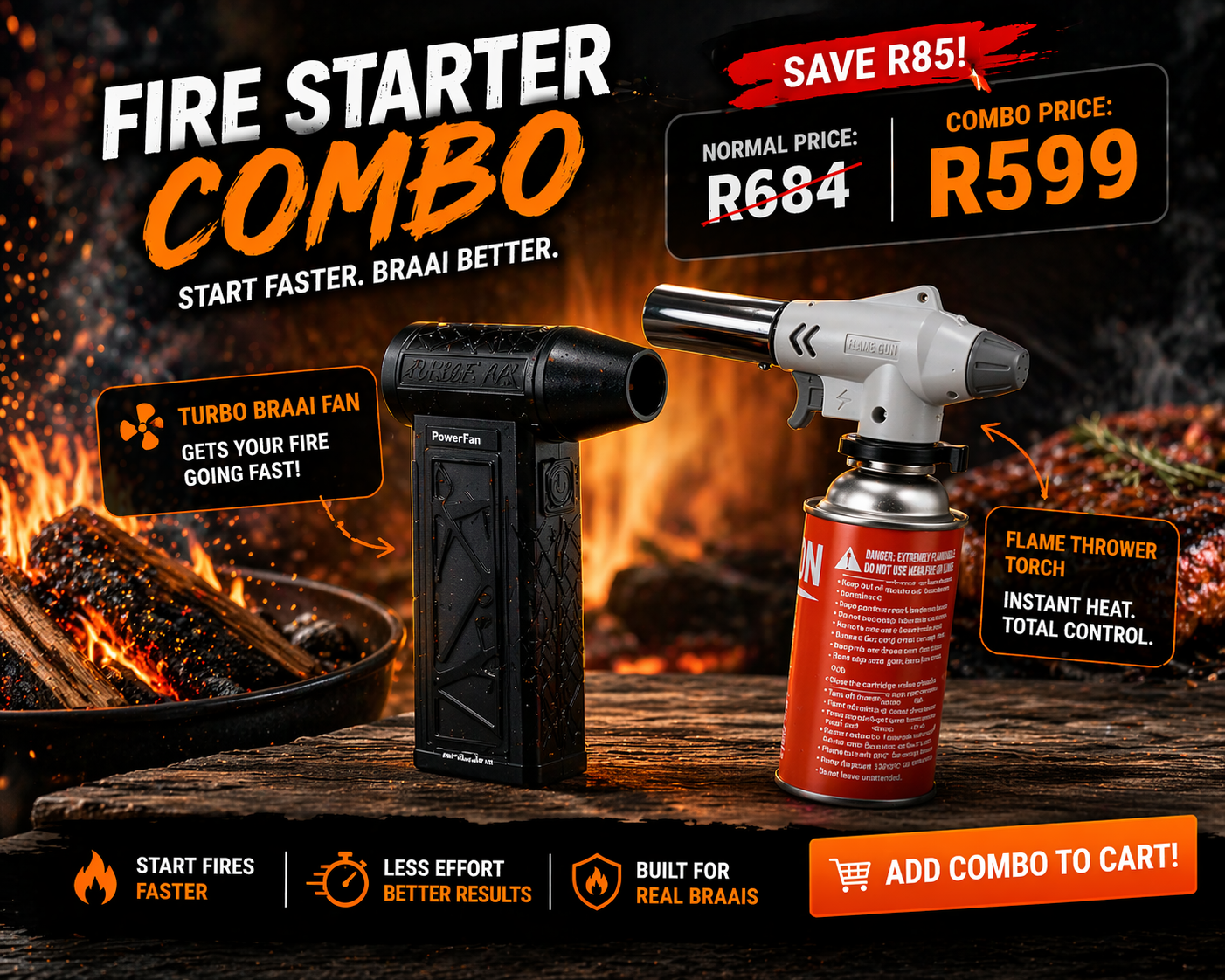 Fire Starter Combo